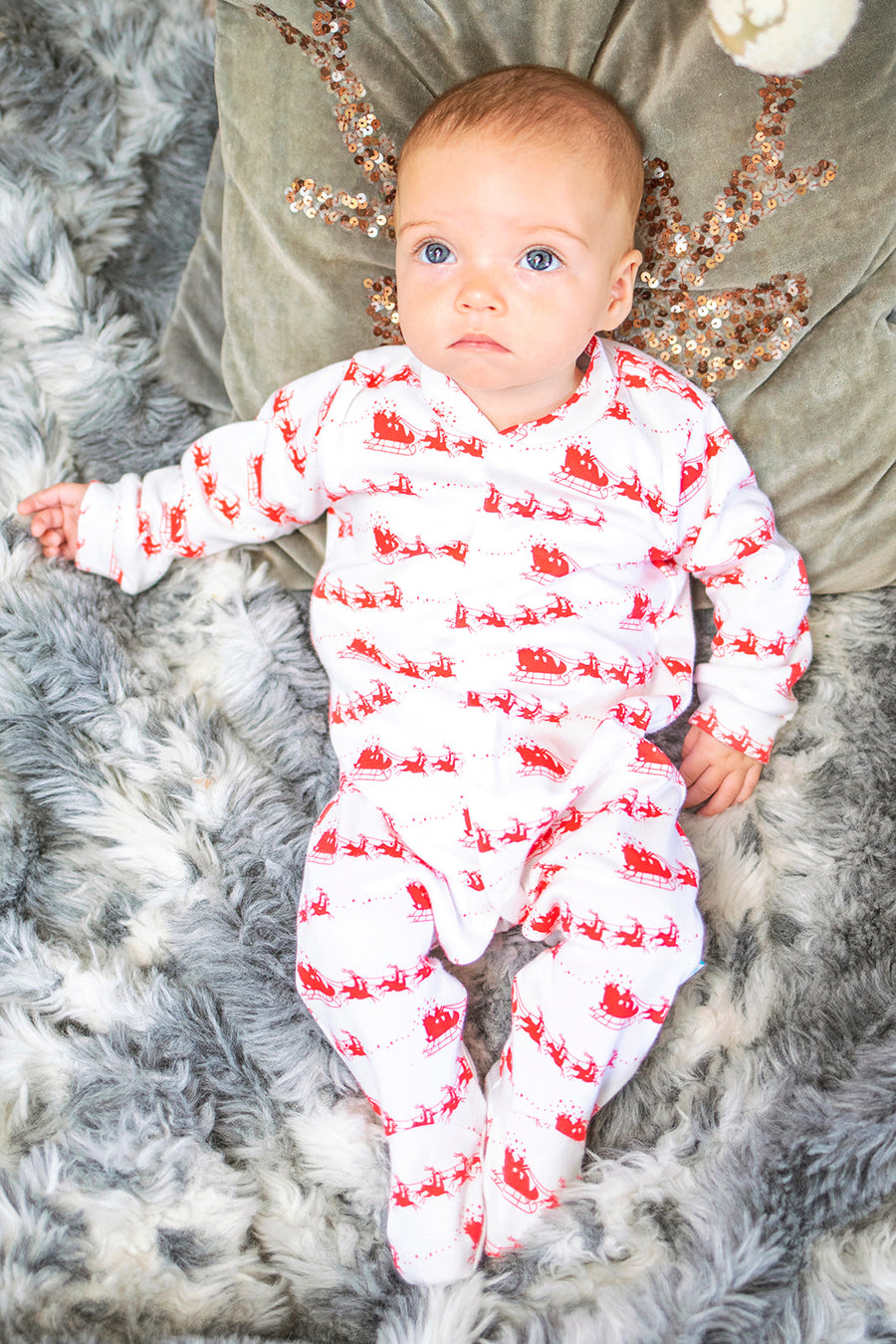Twinkle Sleigh Sleepsuit