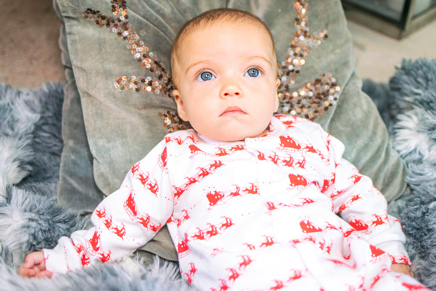 Twinkle Sleigh Sleepsuit