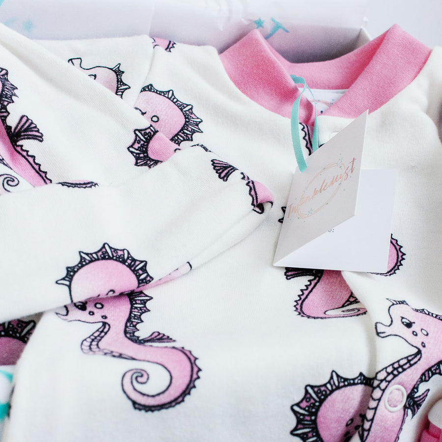 Sassy the Seahorse Sleepsuit
