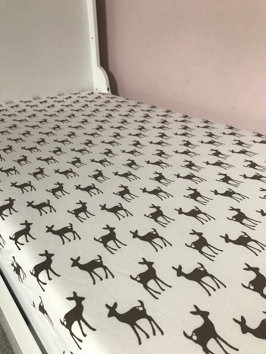 Dusky the Deer Fitted Sheet