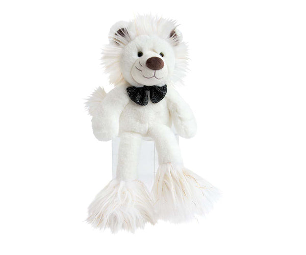 Histoire d’ours Sparkly Bow Tie White Lion